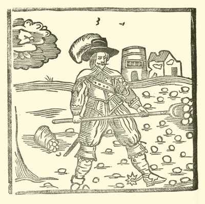 Illustration für The Roxburghe Ballads von (after) English School