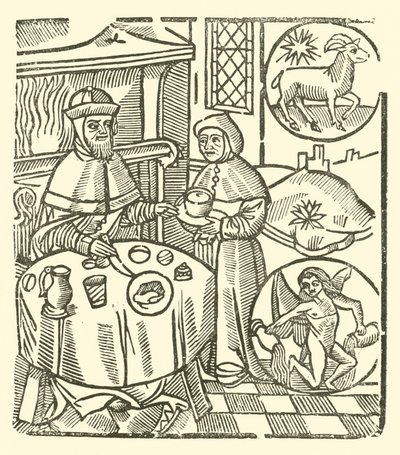 Illustration für The Roxburghe Ballads von (after) English School