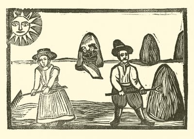 Illustration für The Roxburghe Ballads von (after) English School