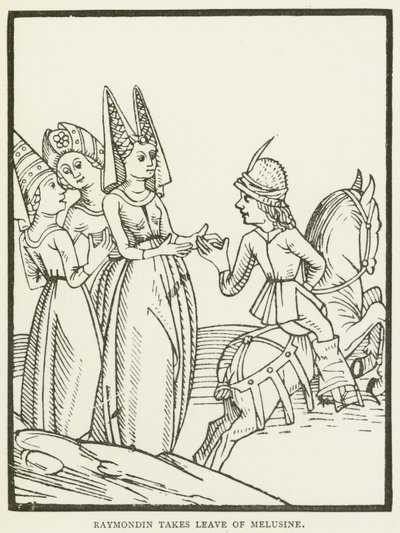 Raymondin verabschiedet sich von Melusine von (after) English School