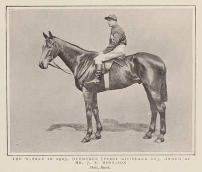 Drumcree, Gewinner des Grand National 1903 von (after) English photographer
