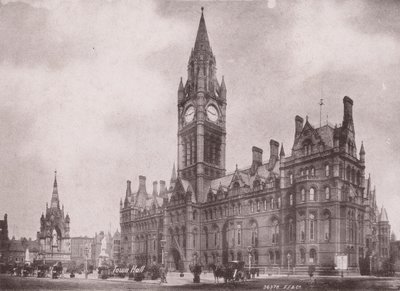 Manchester: Rathaus von (after) English photographer