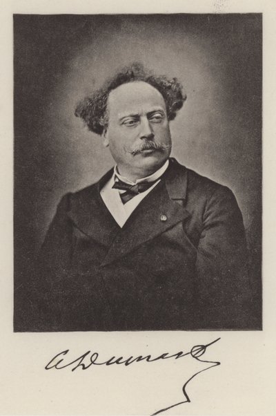 Alexandre Dumas der Jüngere, französischer Romanautor von (after) French Photographer