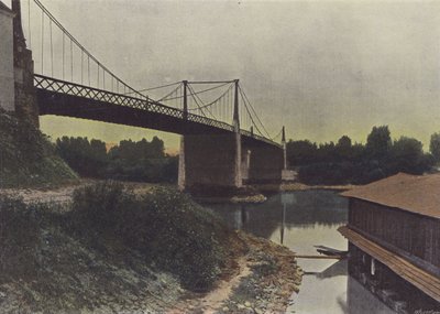 Chalonnes-sur-Loire (Farbfoto) von (after) French Photographer