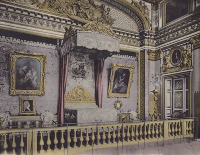 Schlafzimmer von Louis XIV von (after) French Photographer