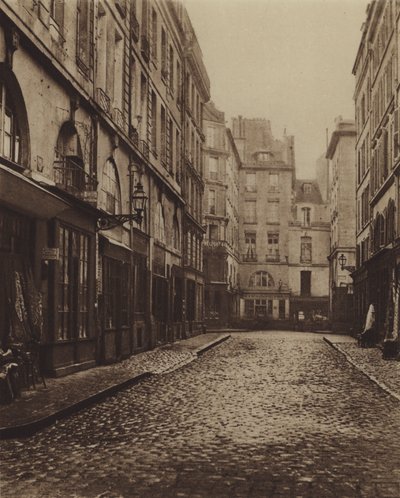 Die Rue Childebert, aufgenommen von der Rue d