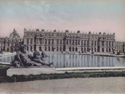 Das Schloss, Blick auf den Park von (after) French Photographer