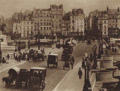 Die Pont-Neuf, nach Norden von (after) French Photographer