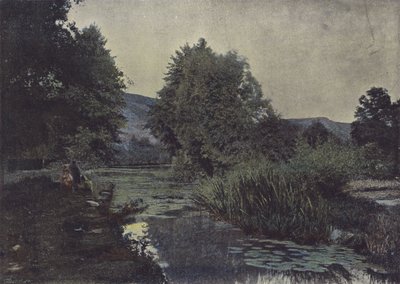 Die Ufer des Layon von (after) French Photographer