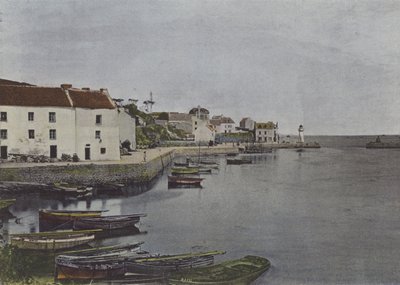 Hafen von Sauzon, auf Belle-Île von (after) French Photographer
