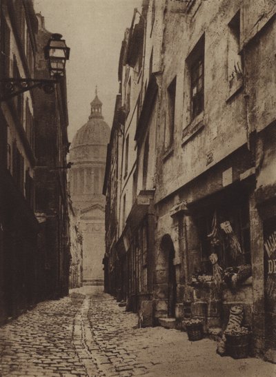Rue des Carmes und Rue Valette von (after) French Photographer