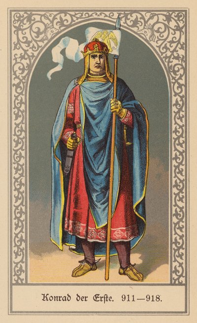 Konrad I. von Deutschland, König von Ostfranken von (after) German School