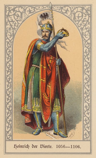 Heinrich IV., Heiliger Römischer Kaiser von (after) German School