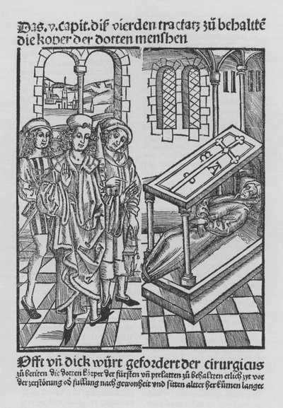 Das Buch der Chirurgie von Hieronymus Brunschwig von (after) German School