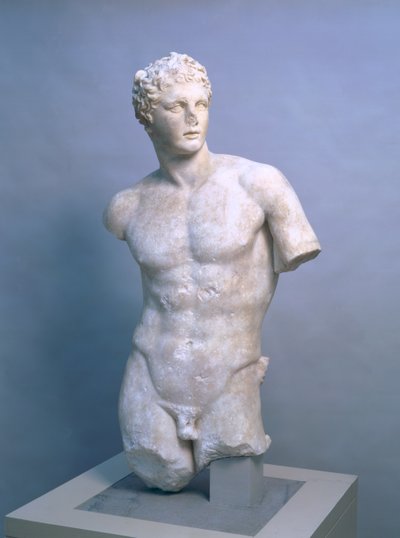Meleager, eine römische Kopie nach einem griechischen Original von 340 v. Chr., ca. 70-100 n. Chr. von (after) Skopas of Paros