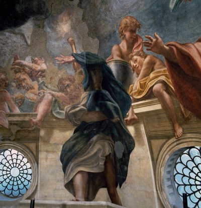 Apostel, Detail aus der Himmelfahrt der Jungfrau von (c.1489 1534) Correggio