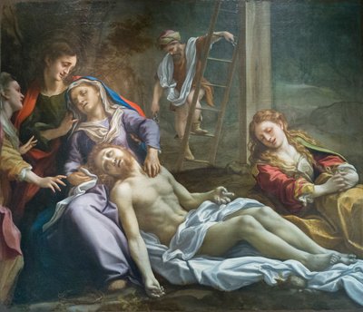 Beweinung Christi, ca. 1524 von (c.1489 1534) Correggio
