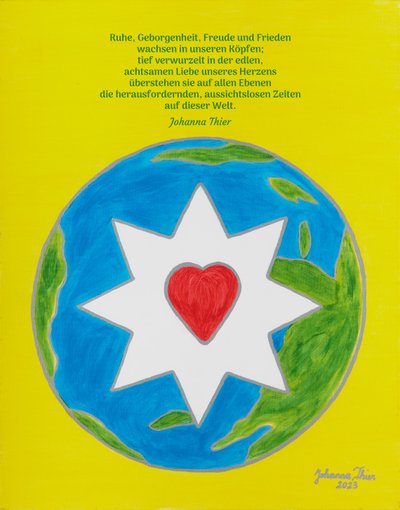 Ruhe, Geborgenheit, Freude und Frieden - Version 1 von Johanna Thier