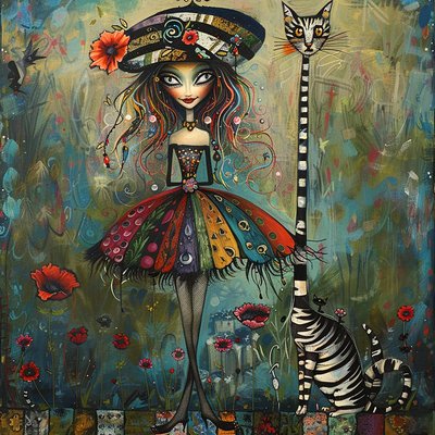 Die Giraffenkatze von Blissful