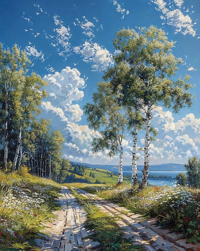 Herbstwald Bäume von F. Abderrahim