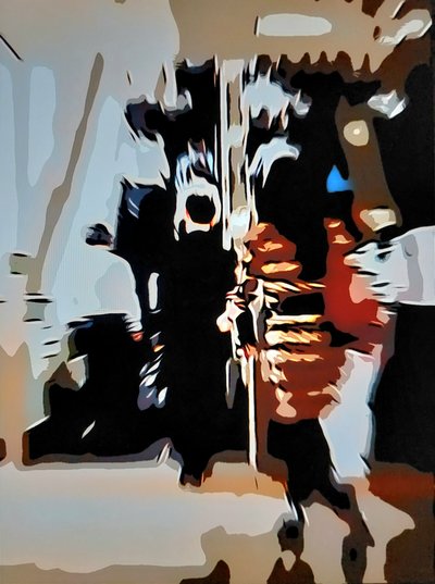 Menschenmenge in der U-Bahn von Mavet
