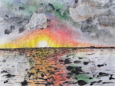Himmel über Föhr von Christian Piecuch