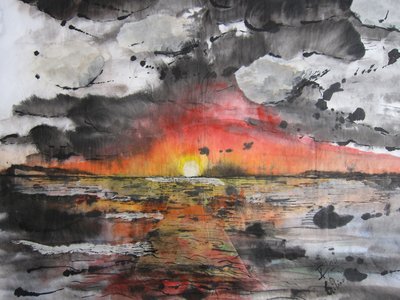 Himmel über Föhr von Christian Piecuch