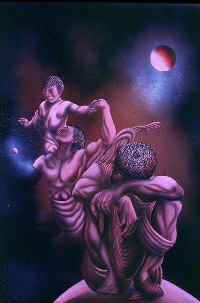 Angstvolle Meditation von Anghel De Marco