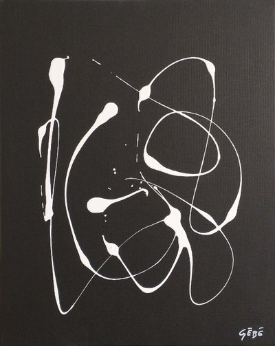 Hommage au frère Jérôme (œuvre No. 1 sur 4) von Guy Boulianne