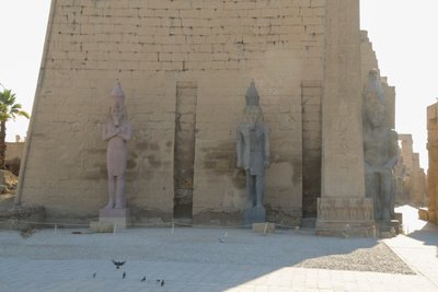 Luxor-Tempel, antike ägyptische Architektur in Luxor von Albert Mansour