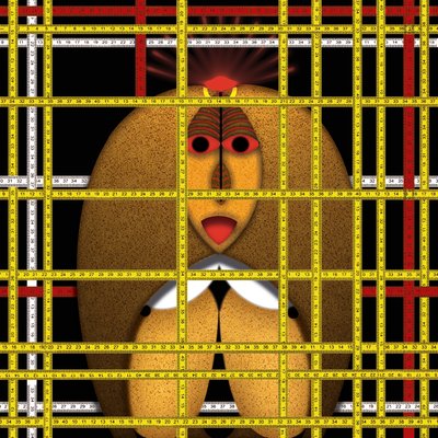 Lockdown (Ia) - (aus der Serie Animal Rationale) von Alexander Eibach