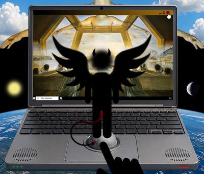 Der Antichrist (I) (aus der Serie WINDOWS) von Alexander Eibach