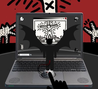 Der Antichrist (II) (aus der Serie WINDOWS) von Alexander Eibach