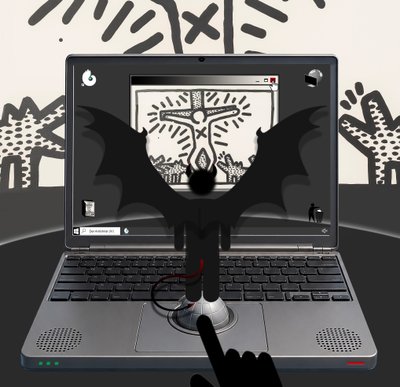 Der Antichrist (IV) (aus der Serie WINDOWS) von Alexander Eibach