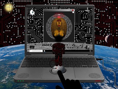 Im Labyrinth des Minotaurus (II) von Alexander Eibach