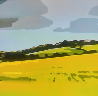 Digitale Landschaft 03 von M. Vet