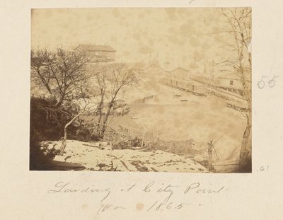 Landung in City Point, Virginia von A.J. Russell