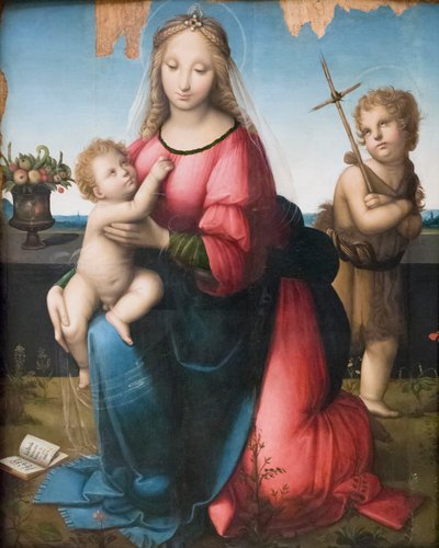 Madonna und Kind mit dem jungen St. Johannes von A. (1485 c.1525) Piccinelli
