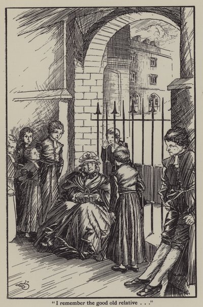 Illustration für The Essays of Elia von Charles Lamb von A. Garth Jones