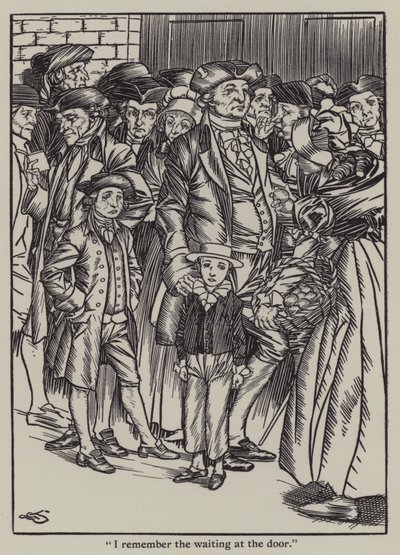 Illustration für The Essays of Elia von Charles Lamb von A. Garth Jones