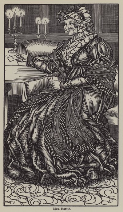 Illustration für The Essays of Elia von Charles Lamb (Lithografie) von A. Garth Jones