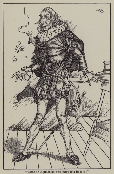 Illustration für The Essays of Elia von Charles Lamb (Lithografie) von A. Garth Jones