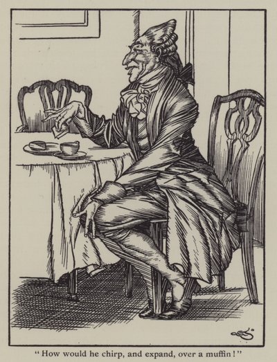 Illustration für The Essays of Elia von Charles Lamb von A. Garth Jones