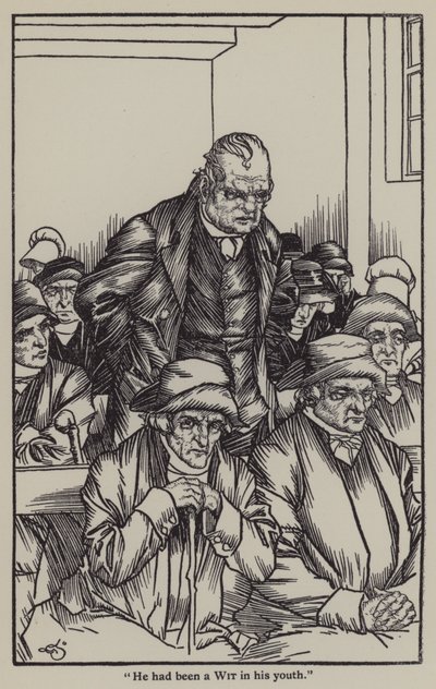 Illustration für The Essays of Elia von Charles Lamb von A. Garth Jones