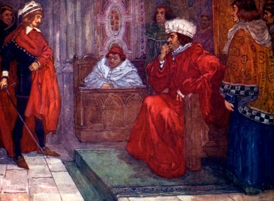 Ich schicke dich ins Gefängnis, sagte Richter Gascoigne, 14. Jahrhundert, 1905 von A. S. Forrest