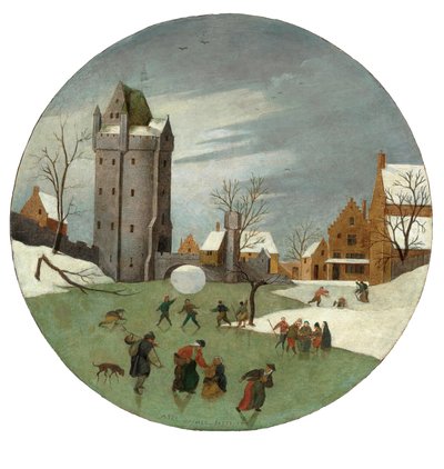 Der Monat Januar, 1606 von Abel Grimmer or Grimer