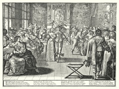 Der Ball von Abraham (after) Bosse