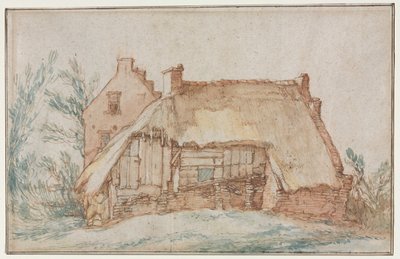 Bauernhaus recto, ca. 1600 von Abraham Bloemaert