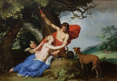 Venus und Adonis von Abraham Bloemaert