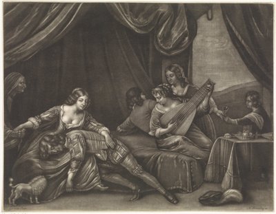 Der verlorene Sohn im Bordell von Abraham Bloteling (possibly)
